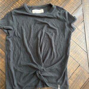 Abercrombie Kids Charcoal Knotted Tee